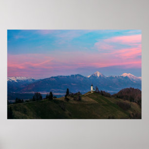 St Primus Jamnik Slovenia Poster