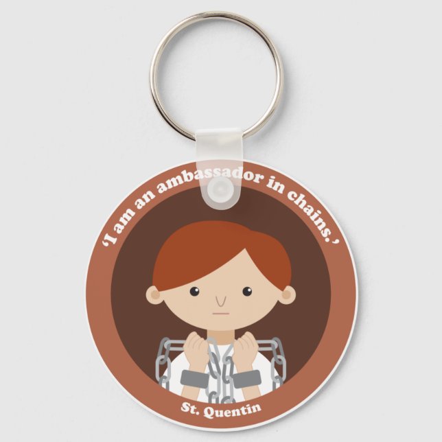 St. Quentin Keychain (Front)