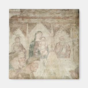 St. Ranieri Praying in the Temple Magnet