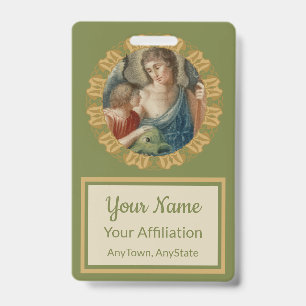 St. Raphael the Archangel (M 012) Badge