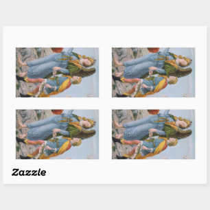 St. Raphael the Archangel & Tobias (detail; M 017) Sticker