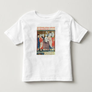 St. Remigius, Bishop of Rheims baptising Toddler T-shirt
