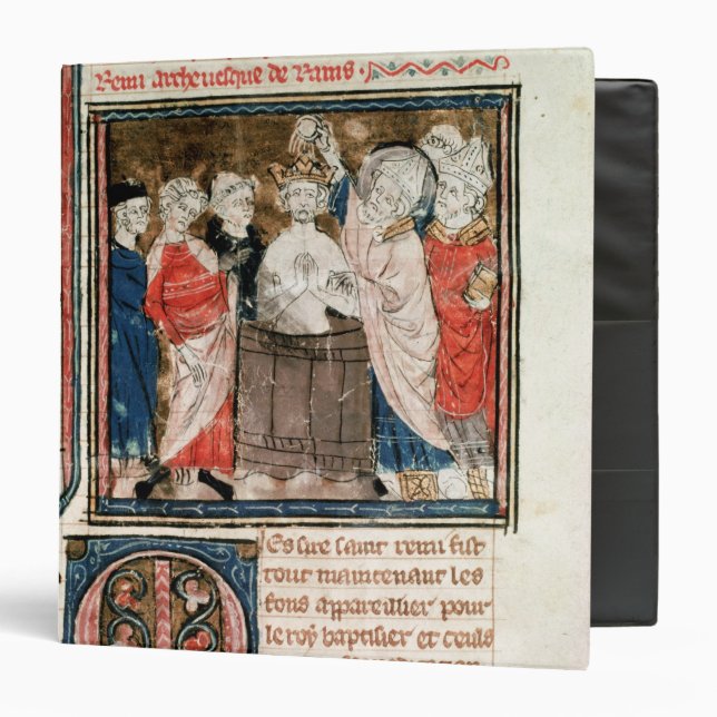 St. Remigius  Bishop of Rheims Binder (Front/Inside)