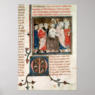 St. Remigius  Bishop of Rheims Poster