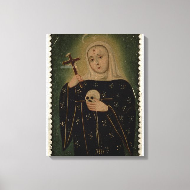 St. Rita de Casia Canvas Print (Front)