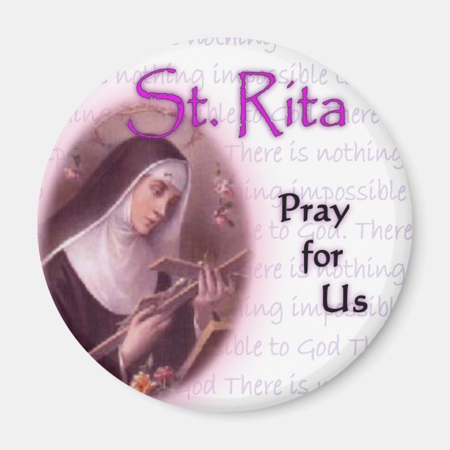 St. Rita Magnet (Front)