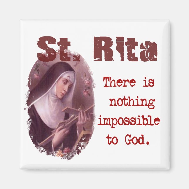 St. Rita Magnet (Front)