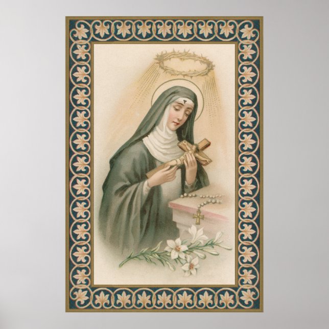 St. Rita of Cascia (M 015) Poster (Front)