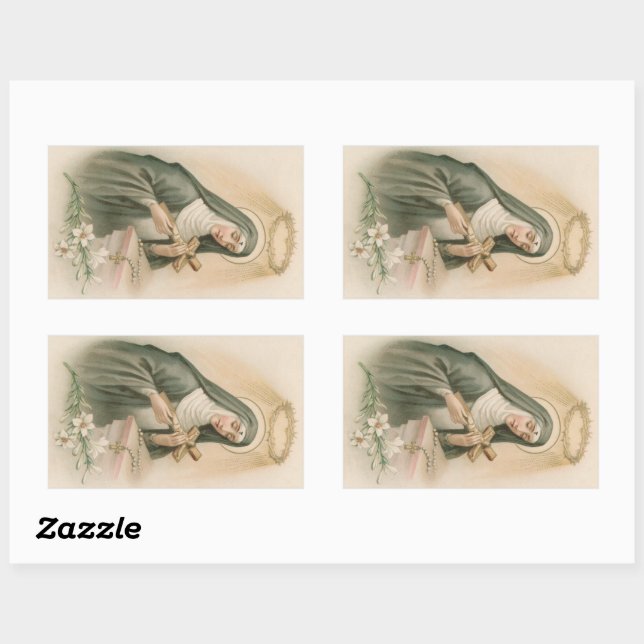 St. Rita of Cascia (M 015) Sticker (Sheet)