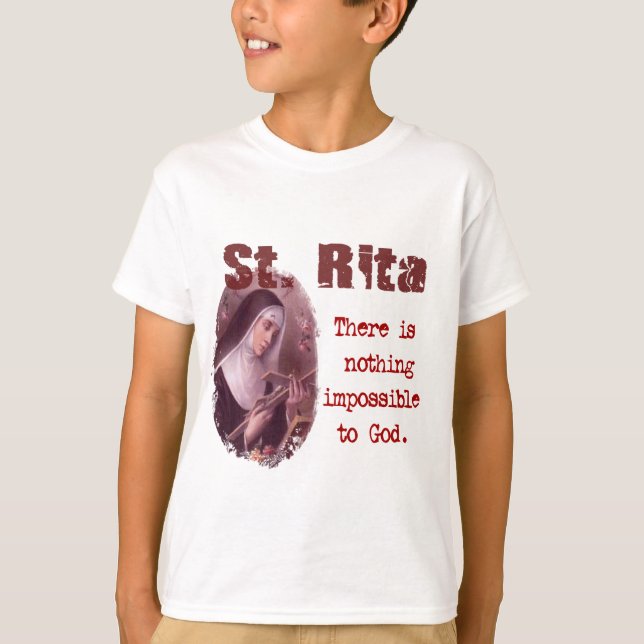 St. Rita T-Shirt (Front)