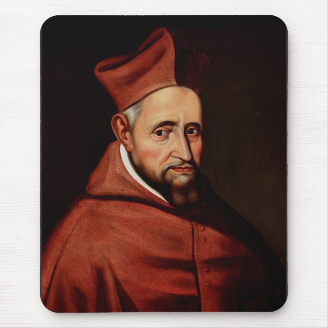 St. Robert Bellarmine Patron of Canon Lawyers Mouse Pad (Front)