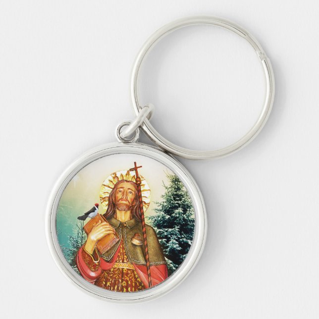 St. Rocco St. Roch San Rocco Keychain (Front)