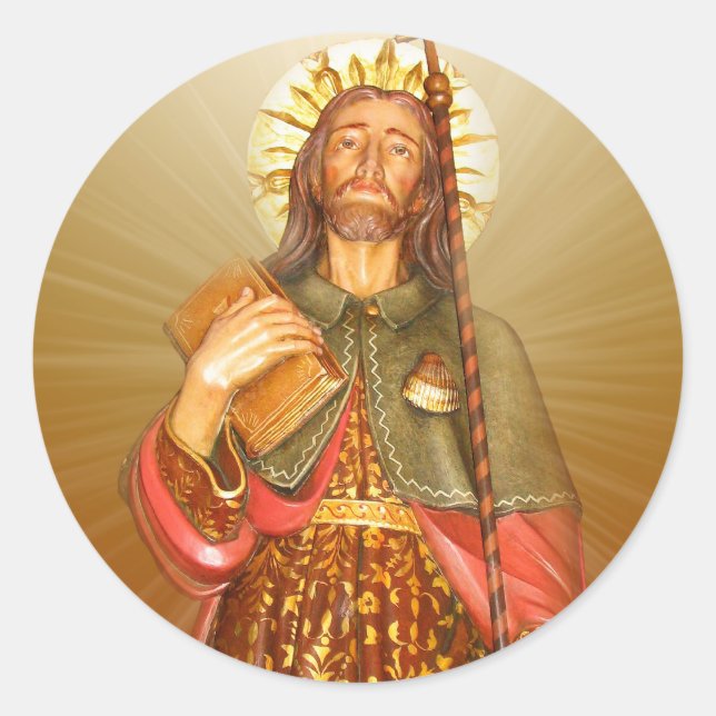 St.Rocco - St Roch - Stickers Rays San Rocco (Devant)