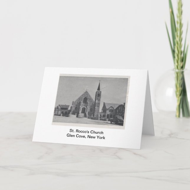 St. Rocco's Church Notecard (Front)