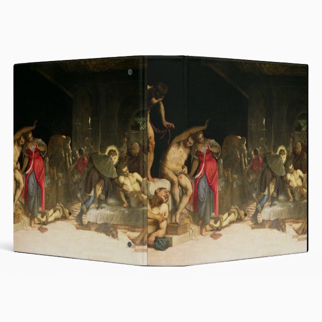 St. Roch Curing the Plague Binder (Background)