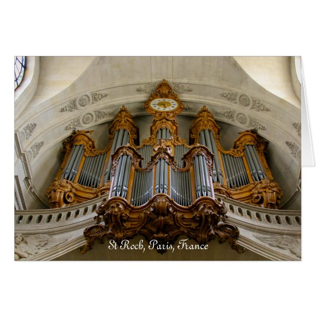 St Roch pipe organ (Front Horizontal)
