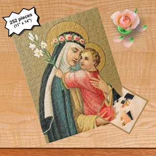 St. Rose of Lima and the Christ Child (M 023) Jigsaw Puzzle