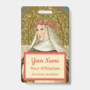 St. Rose of Lima (BK 020) Badge