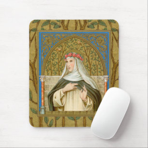 St. Rose of Lima (BK 020) Mouse Pad