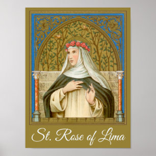 St. Rose of Lima (BK 020) Poster