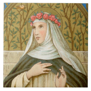 St. Rose of Lima (BK 020) Tile