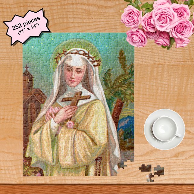 St. Rose of Lima by Night (M 024) Jigsaw Puzzle (Creator Uploaded)