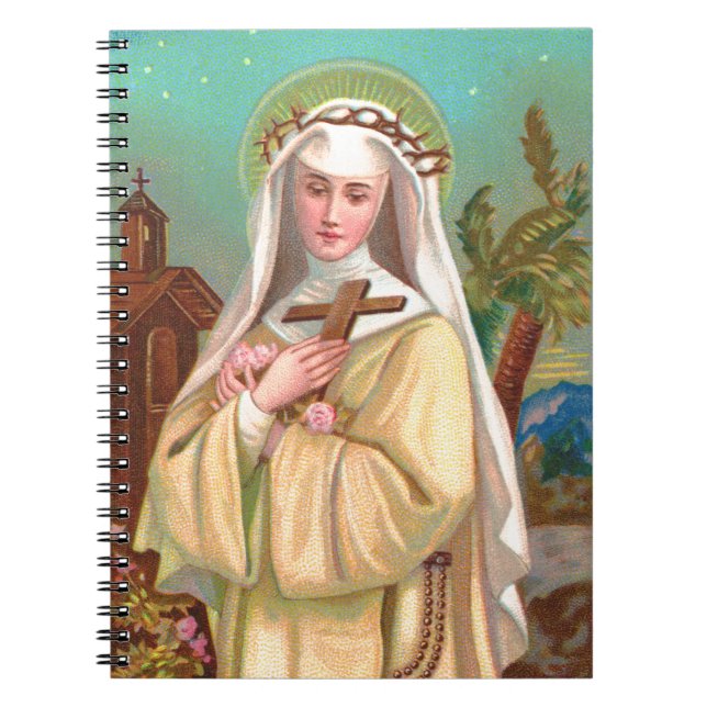St. Rose of Lima by Night (M 024) Notebook (Front)