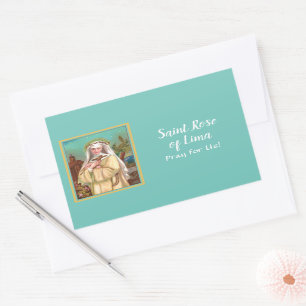 St. Rose of Lima by Night (M 024) Sticker