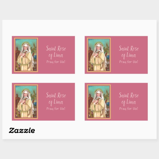 St. Rose of Lima by Night (M 024) Sticker (Sheet)