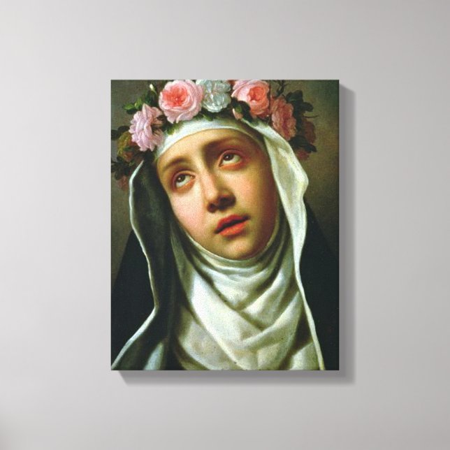 St. Rose of LIma Canvas Print (Front)
