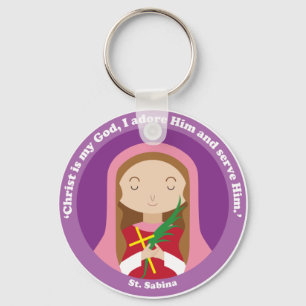 St. Sabina Keychain