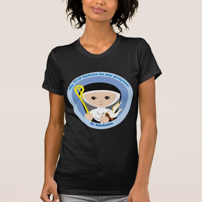St. Scholastica T-Shirt (Front)