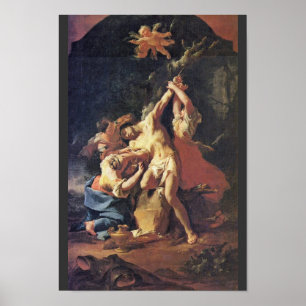 St. Sebastian And The Women By Troger Paul Poster