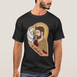 St Sebastian Archery Archer Catholic Patron Saint T-Shirt