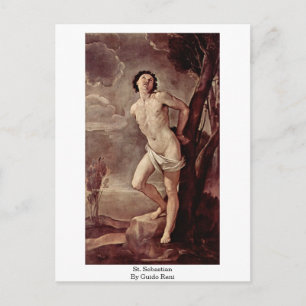 St. Sebastian By Guido Reni Postcard