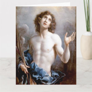 St. Sebastian Fine Art Greetings Card