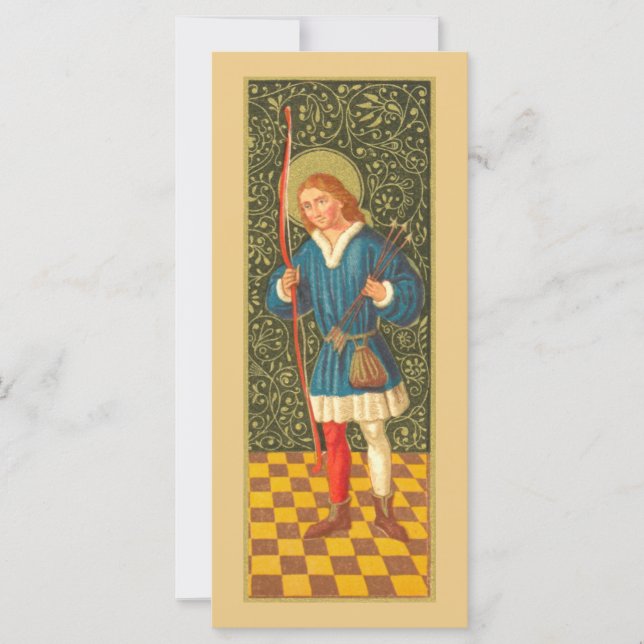 St. Sebastian (PA 01b) Card (Front)