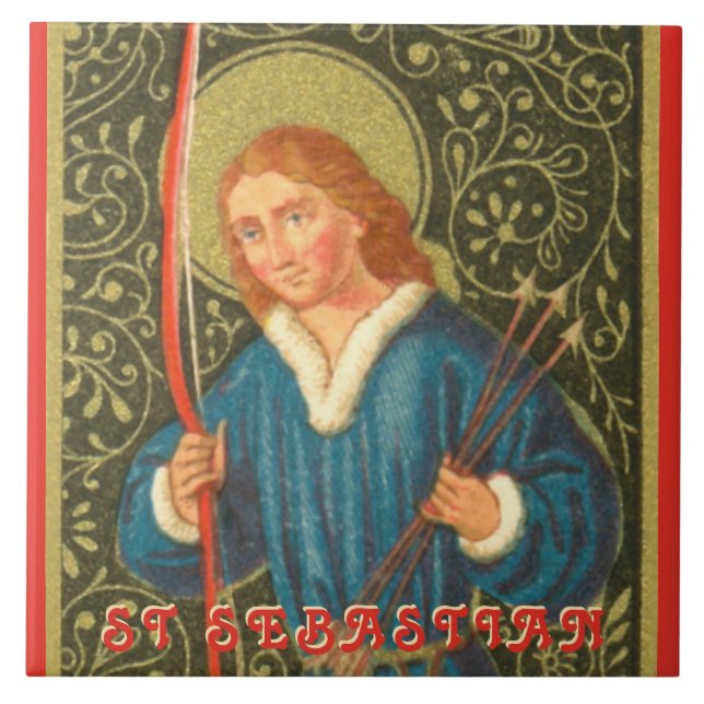St. Sebastian (PA 01b) Tile (Front)