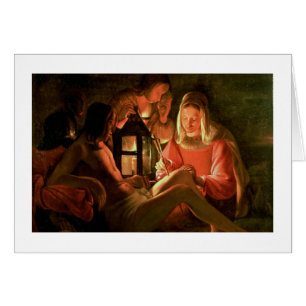St. Sebastian tended by the Holy Woman (oil on can