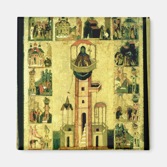 St. Simeon, 16th century Magnet (Front)