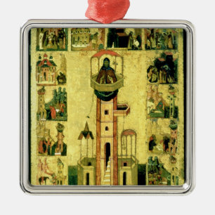 St. Simeon, 16th century Metal Ornament