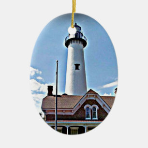 St. Simons Ceramic Ornament