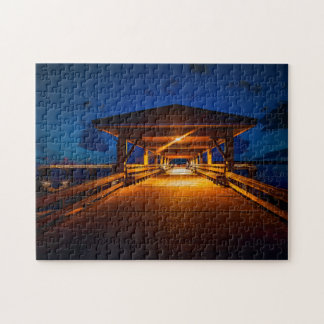 St Simons Fishing Pier Jigsaw Puzzle