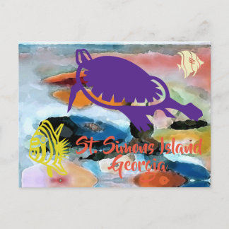 St. Simons Island, GA postcard