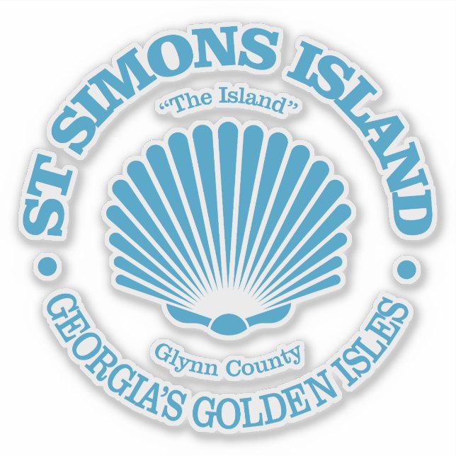 St Simons Island (seashell) (Front)