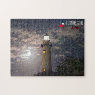 St. Simons Lighthouse - Georgia -  Jigsaw Puzzle