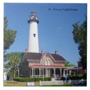 St. Simons Lighthouse tile