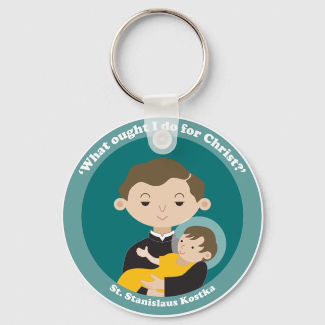 St. Stanislaus Kostka Keychain (Front)