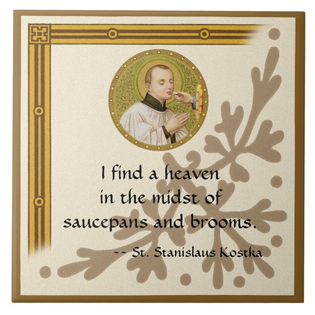 St. Stanislaus Kostka (SNV 25) Kitchen Tile 2 (Front)