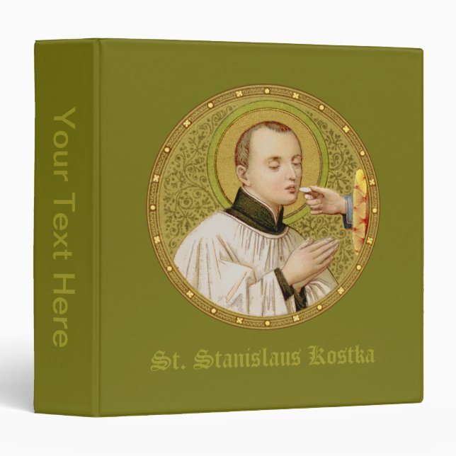 St. Stanislaus Kostka (SNV 25) (Round Image)1b Binder (Front/Spine)